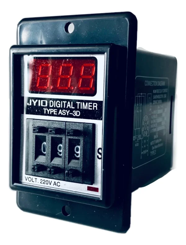 Temporizador Programable Tiempo Relé Ac 220v Asy-3d 0-999s